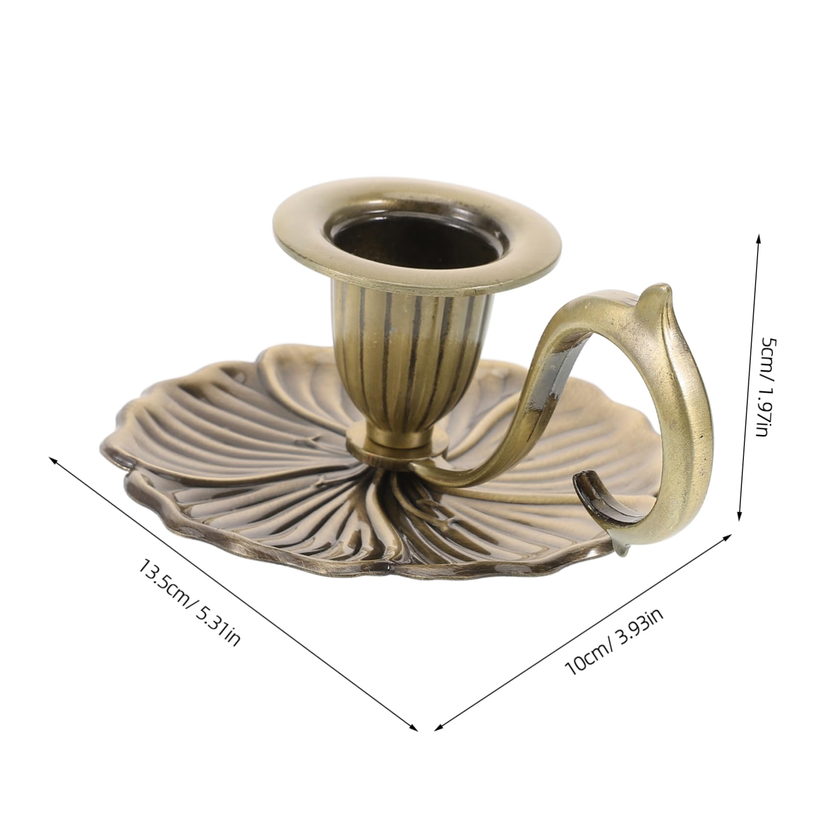 Candlestick in Hand Metal Candlesticks Pillar Candle Holder Candlestick Holder Metal Candlestick Stand Desktop Centerpiece Small Candles Holder Creative Candle Holder Candle Cups