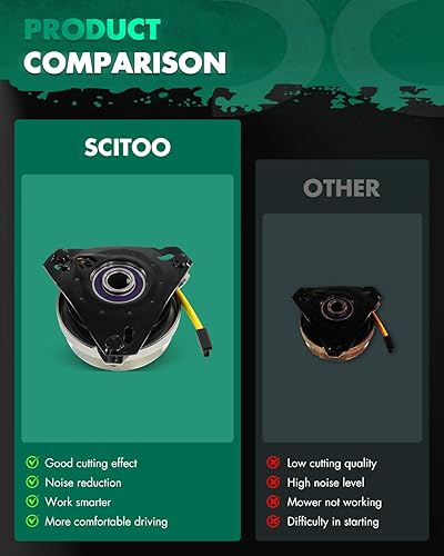 Vista 792 de SCITOO Embrague eléctrico de toma de fuerza AM119683 Compatible para Warner: 5217-35, 5217-6, 5217-7, 5217-9; para John Deere: 5217-7, AM119683