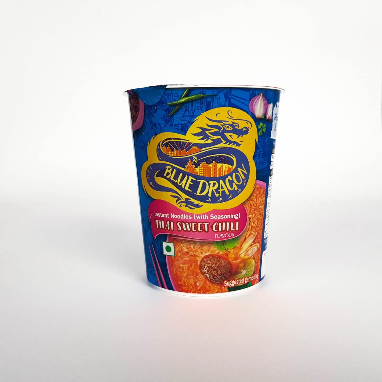 Sponsored Ad - Blue Dragon Instant Cup Noodle - Thai Sweet Chilli Cup Noodle | Easy to Making | Vegetarian Food | No Preservative & Artificial colors | Instant Cup Noodle - 70gm