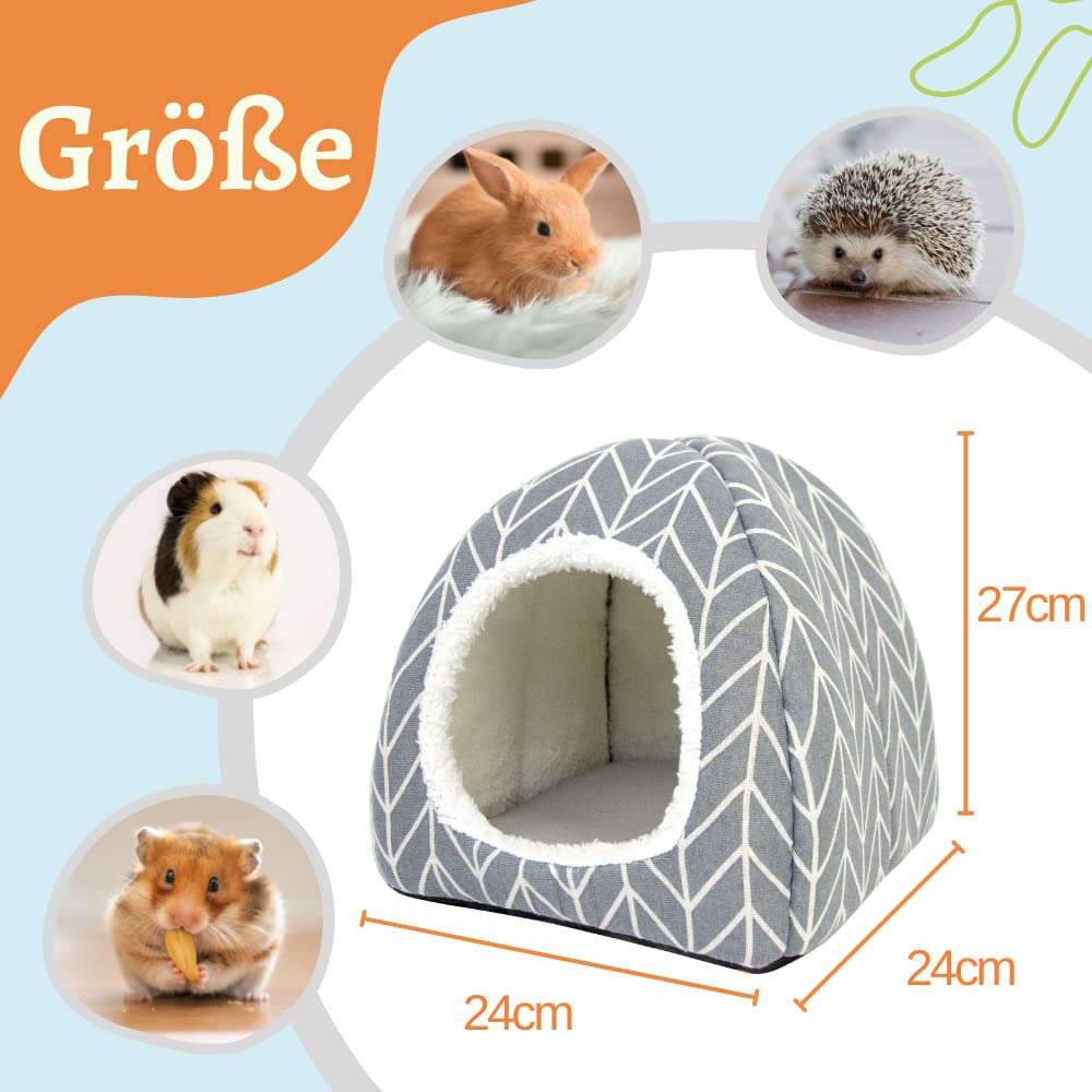 Weiches Kleintier-Bett Von EXPAWLORER – Saugstarke Fleece-Matte Für Meerschweinchen, Kaninchen & Mehr (30x30 Cm)