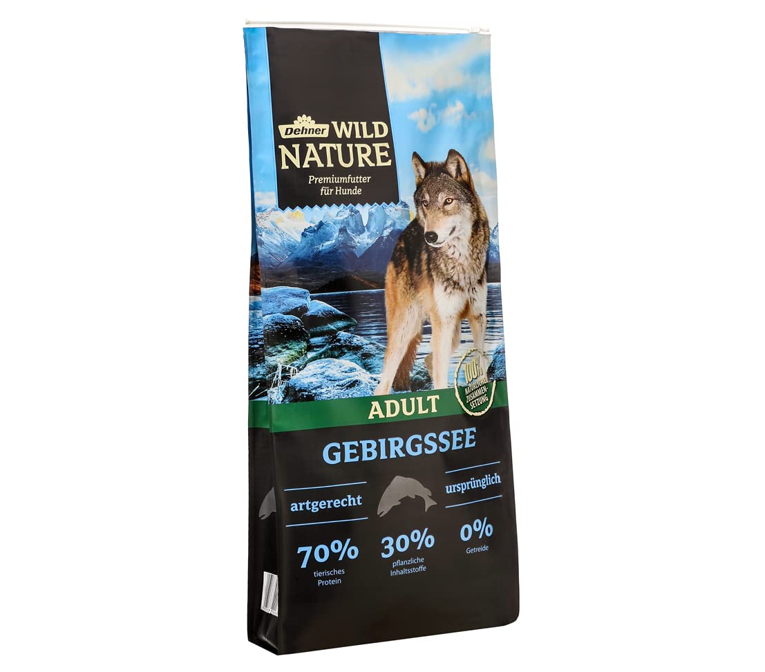 Dehner Wild Nature Comida Seca para Perros, Adulto, mar de montaña