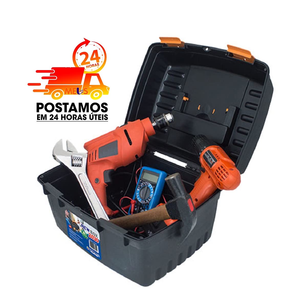 Maleta Organizadora Plástica New Box 2030 25460PM Arqplast