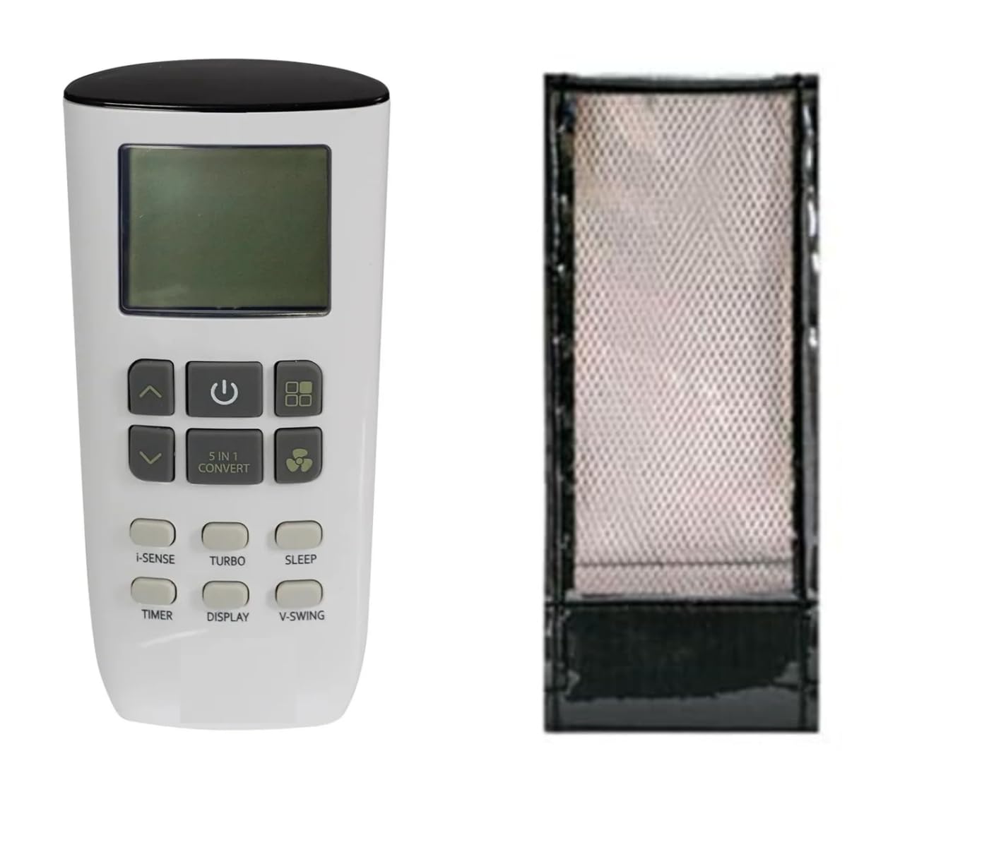 Compatible with godrej ac no. 307 Remote Control PU Leather case Holder (Before Placing Order Compare The Dimensions of Product)-image-1