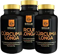Kit 3x Cúrcuma (Açafrão puro) - 60 Cápsulas