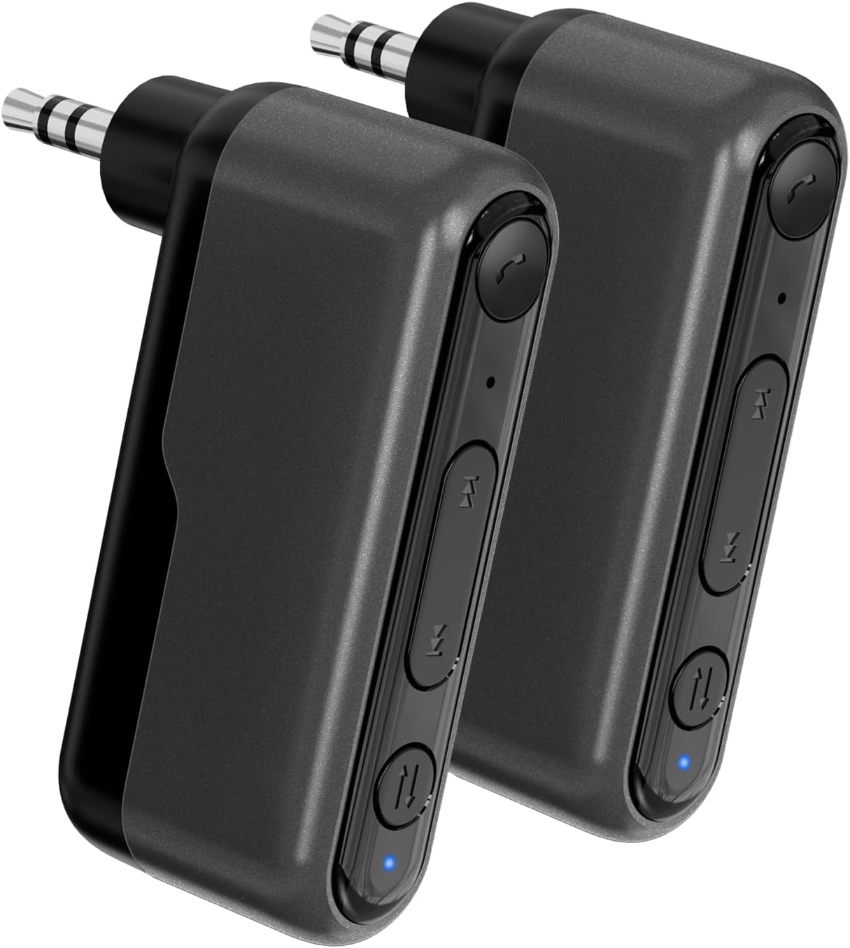 Bluetooth Adapter for Stereo Receiver 2PCS 3.5mm AUX