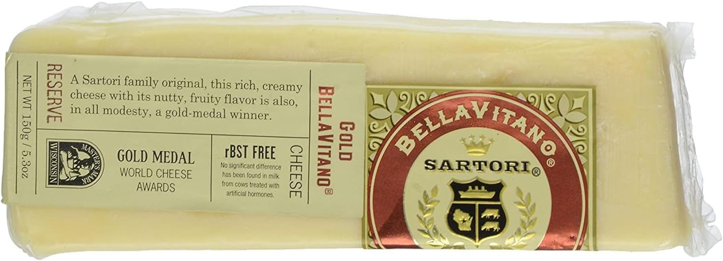 Gold Bellavitano Wedge, 5.3 Oz (Pack of 3)
