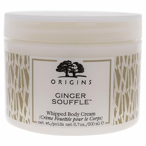 Origins Souffle de jengibre y crema corporal batida, 6.7 onzas