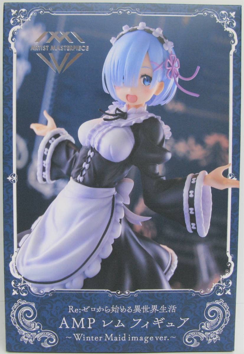 タイクレ限定★リゼロ レム Winter Maid image ver. 15点 Amazon | 国内正規品 AMP レム フィギュア Winter Maid image ver. Re