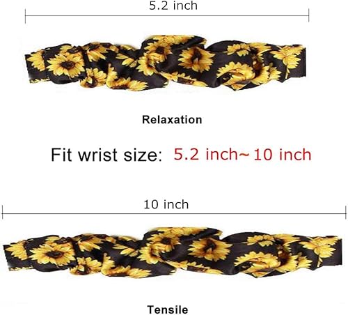 Miniatura 8 de Tomcrazy Scrunchie - Correa elástica para Apple Watch Series 8, 7, 6, 5, 4, 3, 2, 1 SE Ultra, correa de reloj para iWatch de 1.929in, 1.772in,