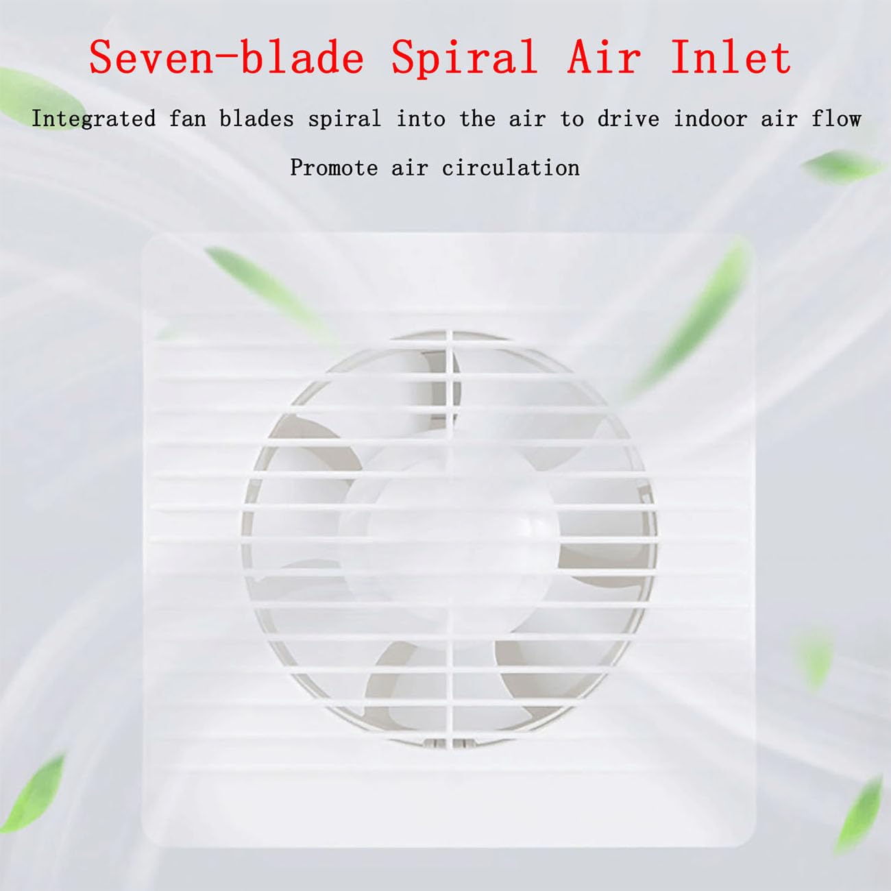 ICEMOB Extractor Baño Silencioso,Ventilador Extractor De Aire con Válvula De Retención,1250 RPM Extractor Cocina,para Cocina,Inodoro, Oficina,Invernadero,Garaje,6 Inches