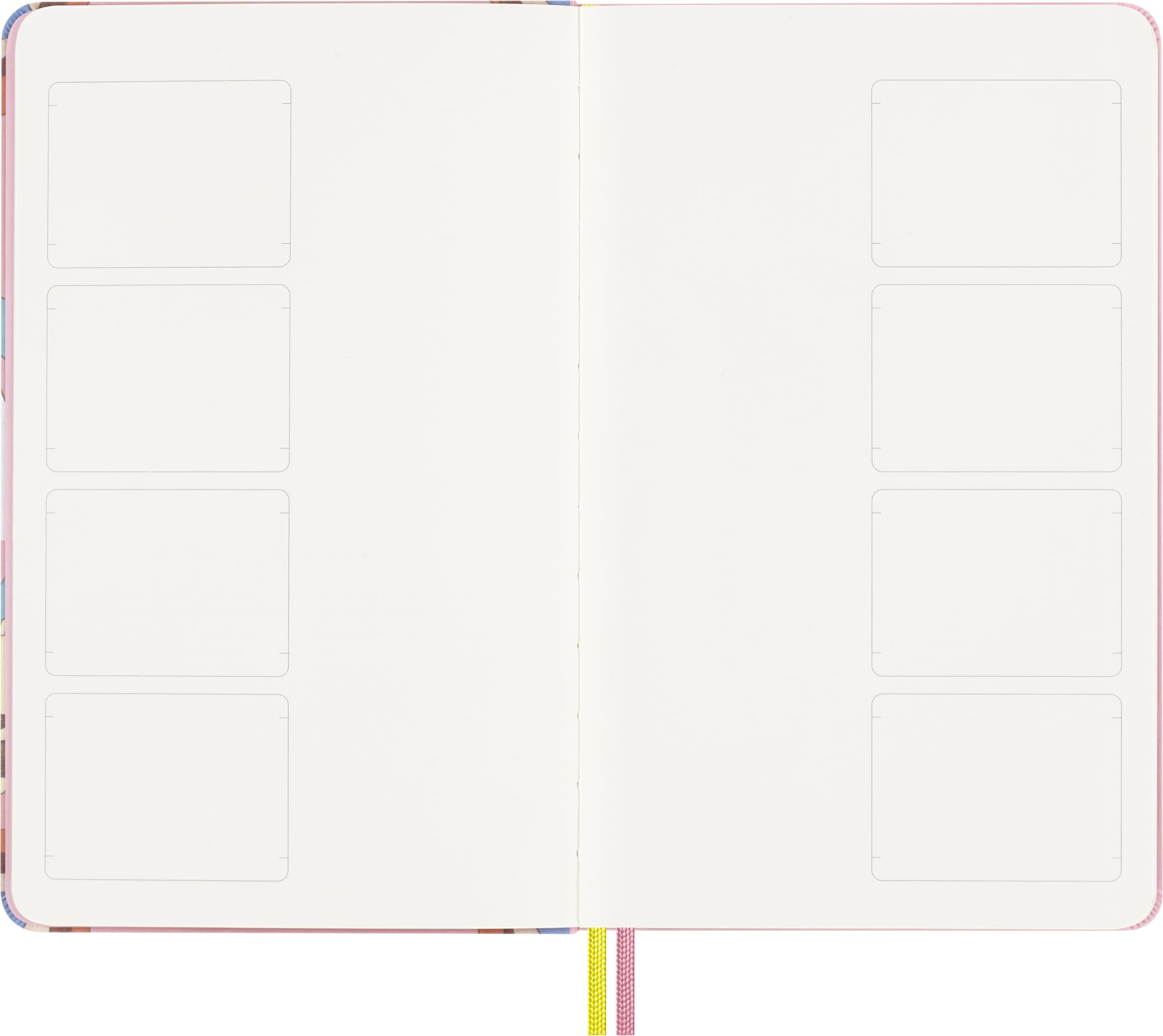Moleskine Zestaw upominkowy Sakura firmy Momoko Sakura, 2 zeszyty z limitowanej edycji, w linie i jednolitym układzie, twarda okładka i woreczek w pudełku wielokrotnego użytku, kolekcja azjatycka