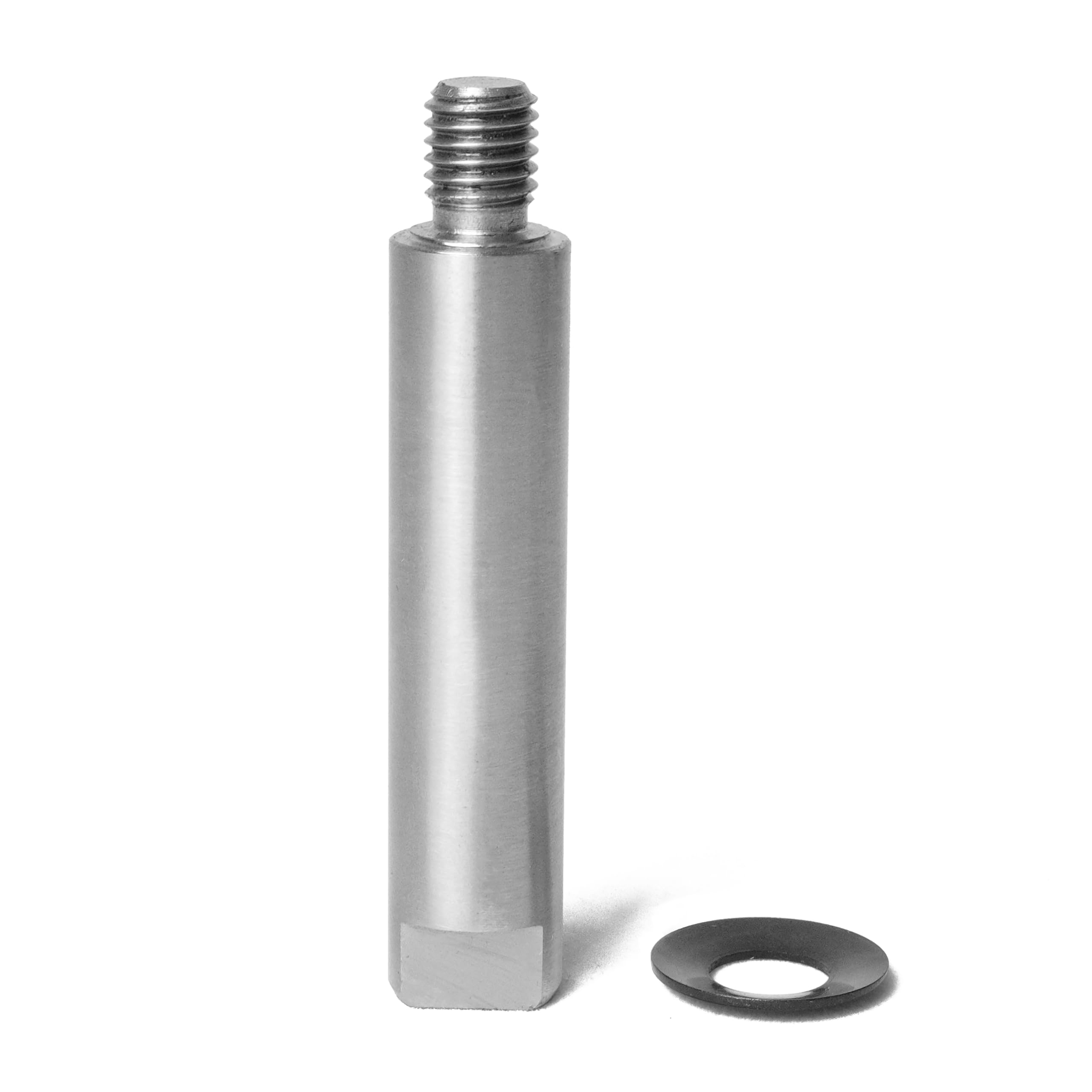 BMWOOD 5/8" Dia with 82mm Total Length Post for Wood Lathe Tool Rest with 82mm Total Length, M10X1.5 Thread