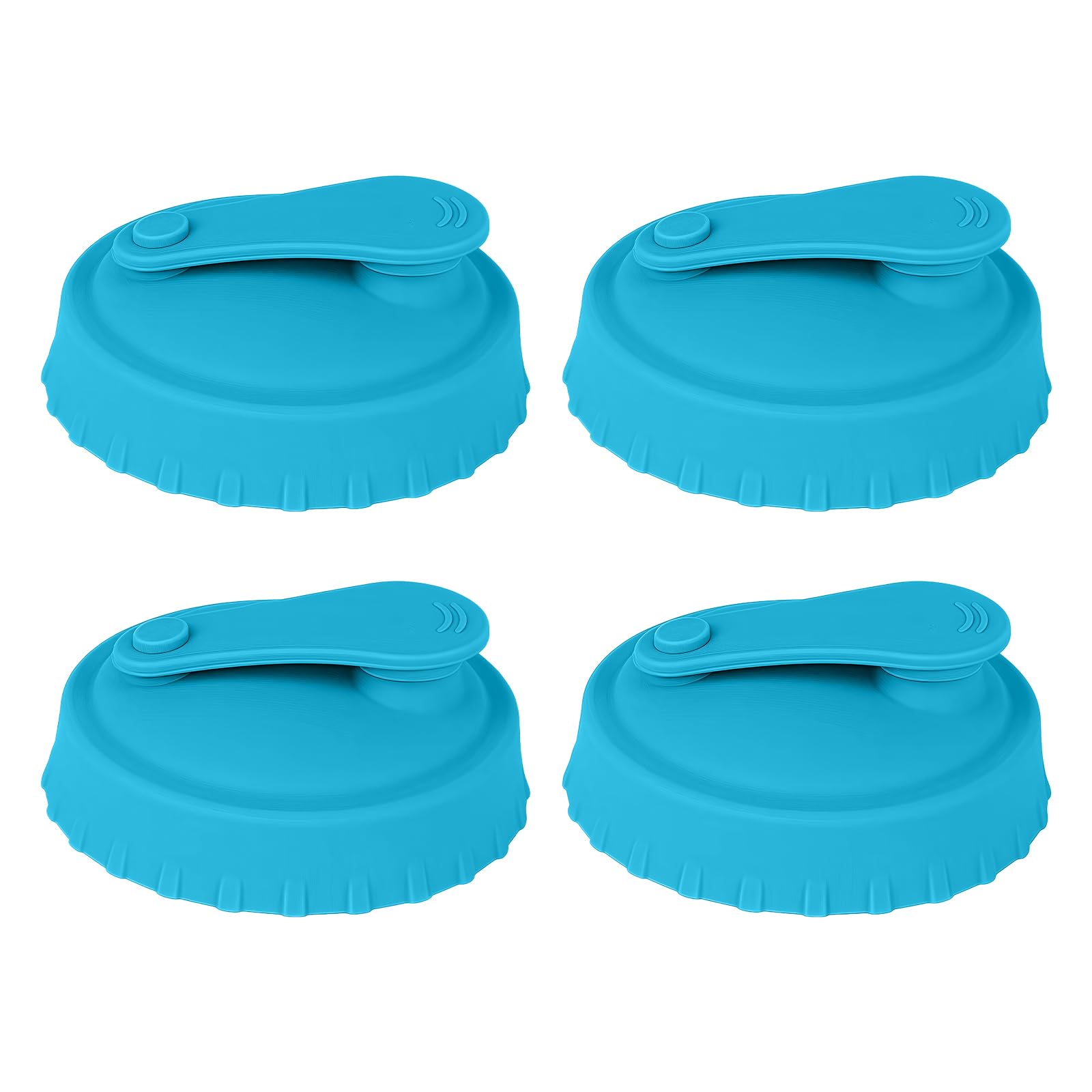 Nucelit Generic Silicone Can Lid Leak Proof Efficient Covers for Sodas Can Sturdy Dishwasher Safe Sustainable Beverage Savers Cover