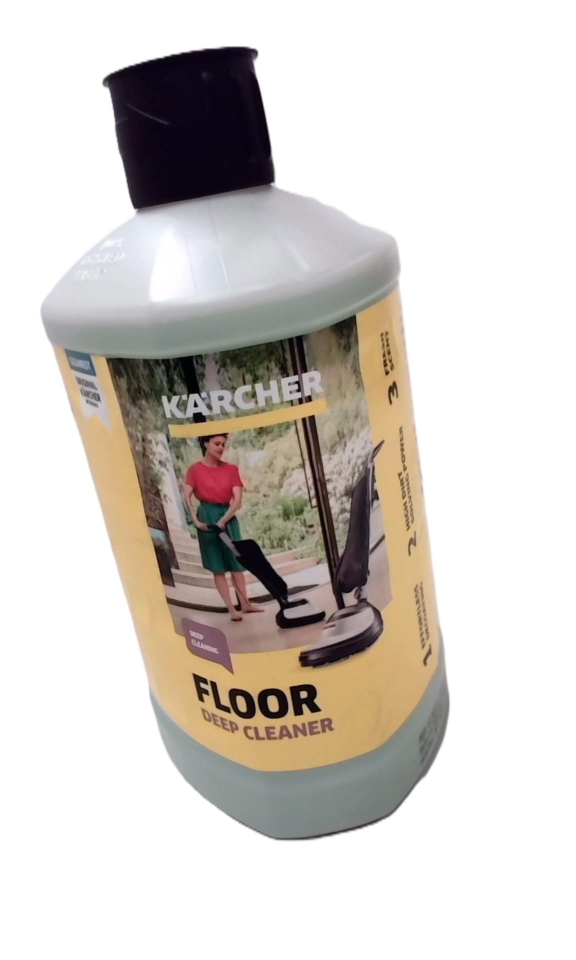 Kärcher Basic Cleaner For Hard Surfaces Rm 533, For Deep Removal Old Protective Layers And Stubborn Dirt On Stone, Linoleum And Pvc,1L Of Concentrate Yields Cleaning Agent. 40L