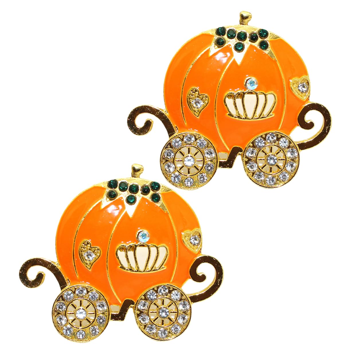 2 Citrouilles en Velours Décoration Halloween et Banquet de Thanksgiving - 8