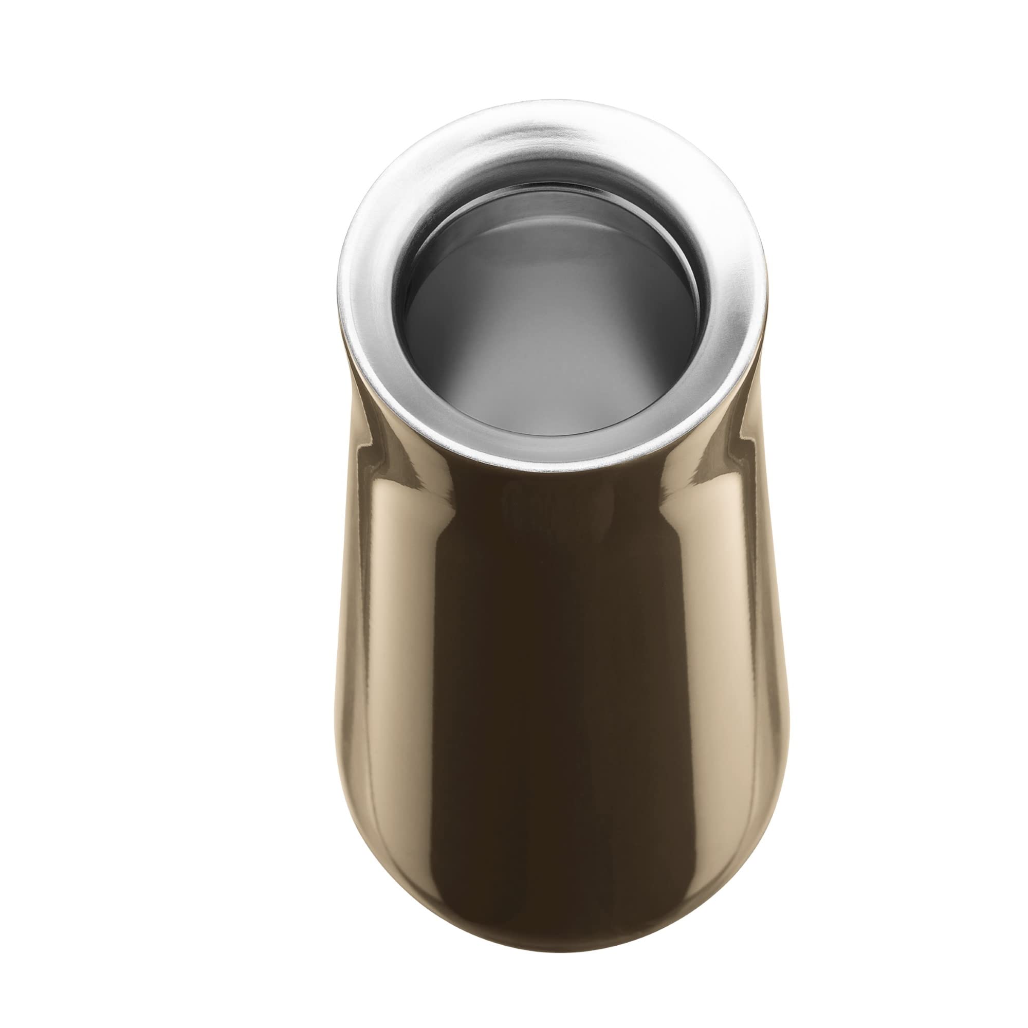 WMF Impulse Gobelet isotherme 350 ml avec fermeture automatique, ouverture à 360 °, garde les boissons chaudes pendant 8h / 12h froides, marron