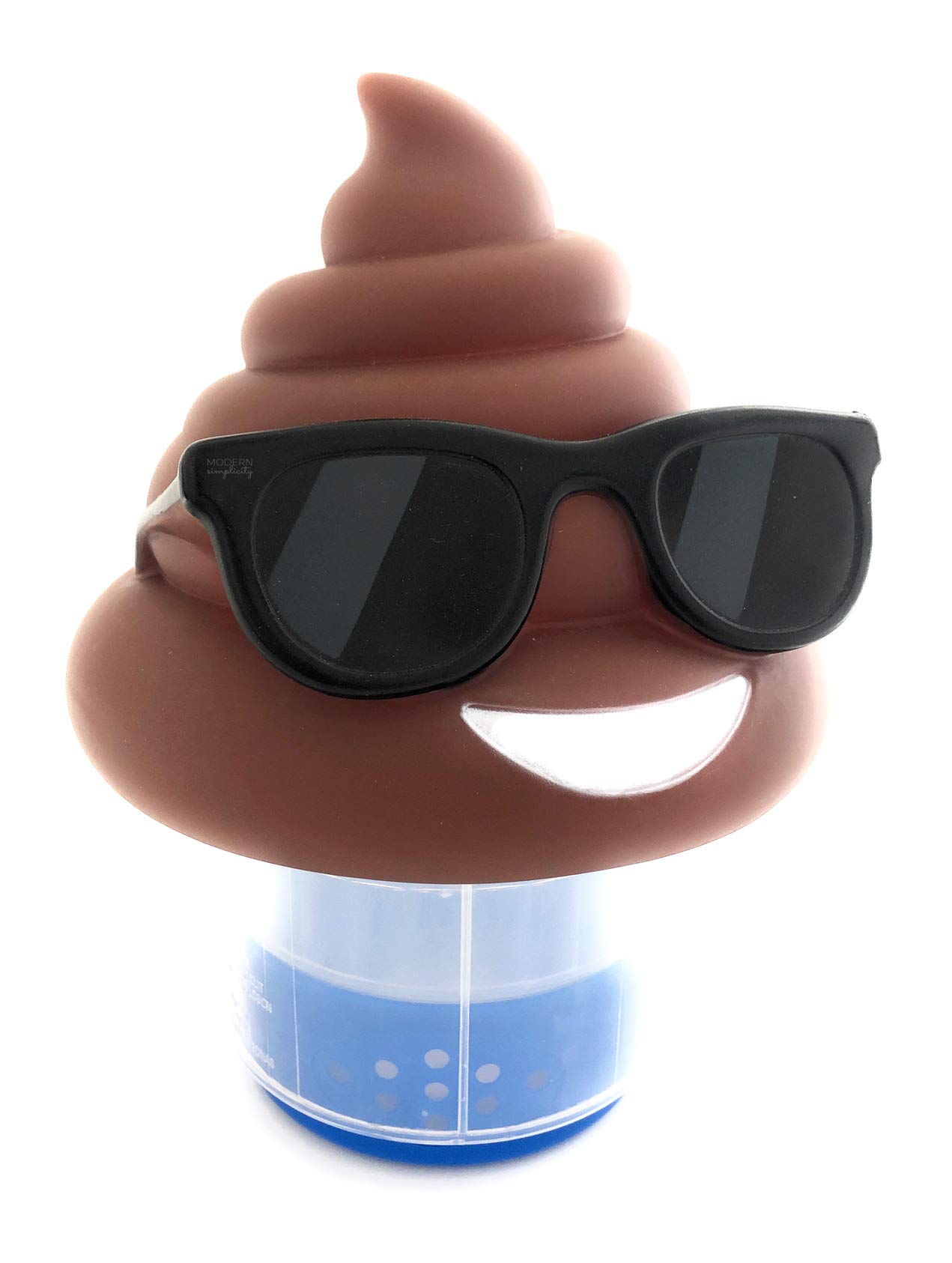 New Premium Poop in The Pool Poop Emoji Chlorine/Bromine Chemical Dispenser/Floater for Pool or Hot tub. Why get a Duck/Turtle When This is Hilarious WWD