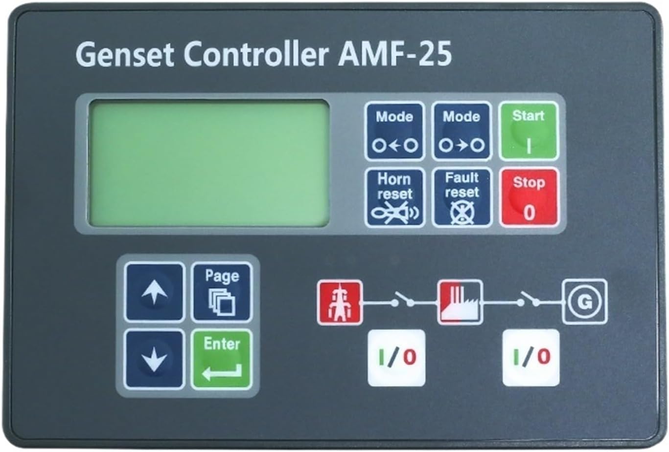 AMF25 Controller Panel Module Generator Intelligent Auto Control Parts AMF20 1Pcs(AMF20-copy)