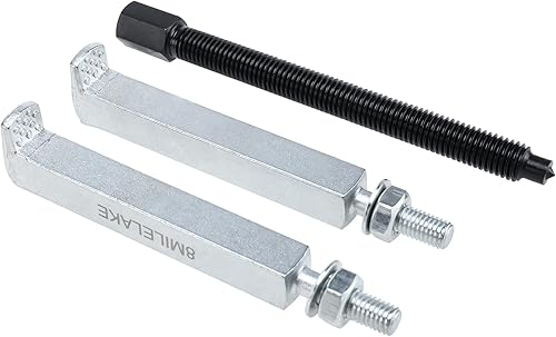 Miniatura 8 de 8MILELAKE Juego de extractores de rodamientos, kit separador de rodamientos de capacidad de 5 toneladas, kit de extractor divisor de rodamientos con