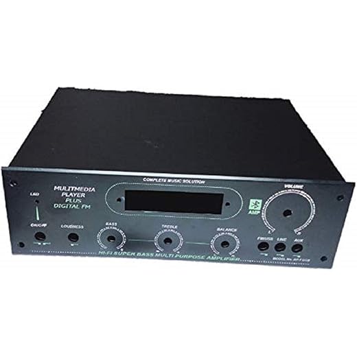 Quality Cabinet for Amplifier Box Body Chassis only Black Color Cabinet with All Screw Bolt