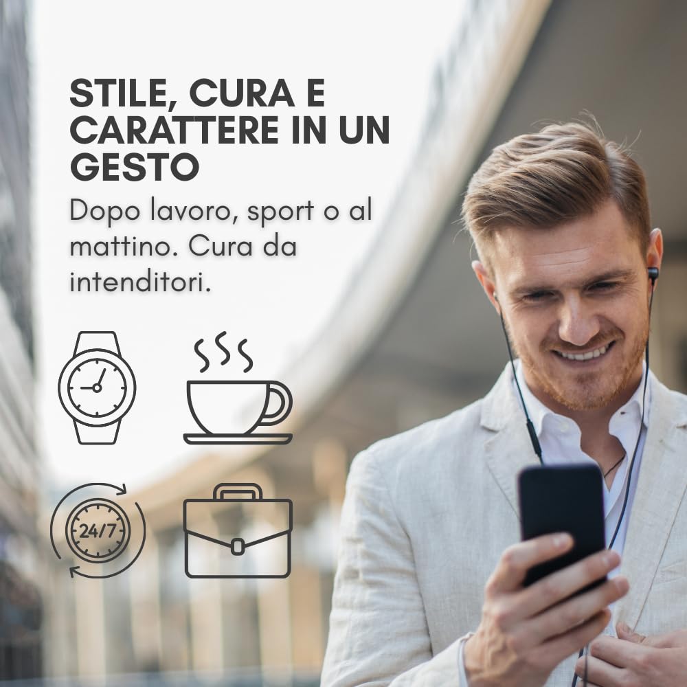 Bignoli Crema dopobarba uomo Artigianale - 75ml – Lenitiva e Idratante – Dopobarba in crema per cura personale uomo (Agrumi)