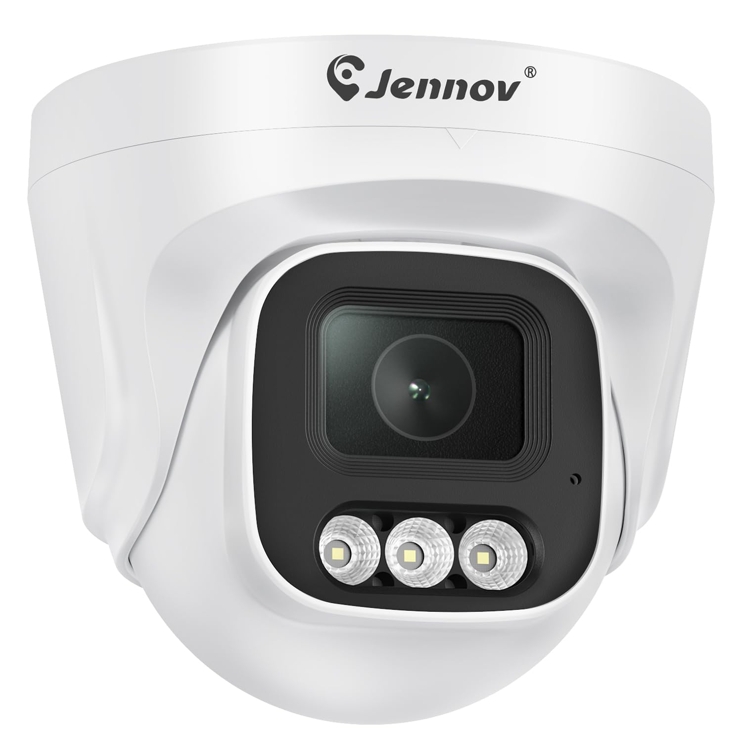 Jennov 5MP Cámara Vigilancia WiFi Exterior Seguimiento Automático Grabación 24/7