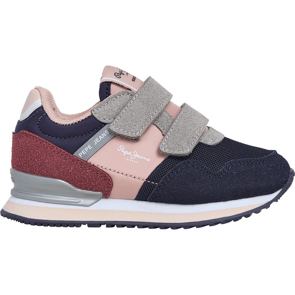 Pepe Jeans Girl's London Bet GK Sneak, Blue (Navy), 12