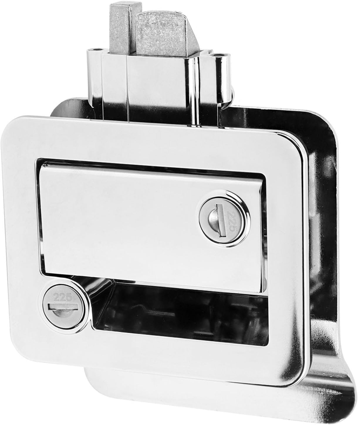 SHOWERORO Rv Door Lock Waterproof Zinc Alloy Entry Door Latch Replacement for Camper Trailer and Travel Trailer with Simple Installation and Tightly Sealed Metal Latch for Long-Distance
