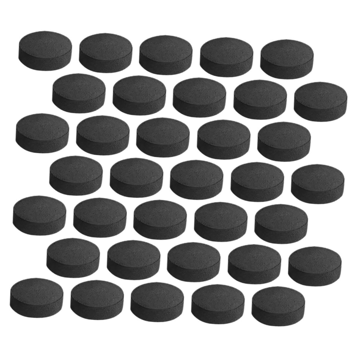 jojofuny 70 Stück Leichte Holzkohlegrill Tabletten für Grill und Camping Feuer Einfache Handhabung Rauchfrei und Schnell Entflammbar