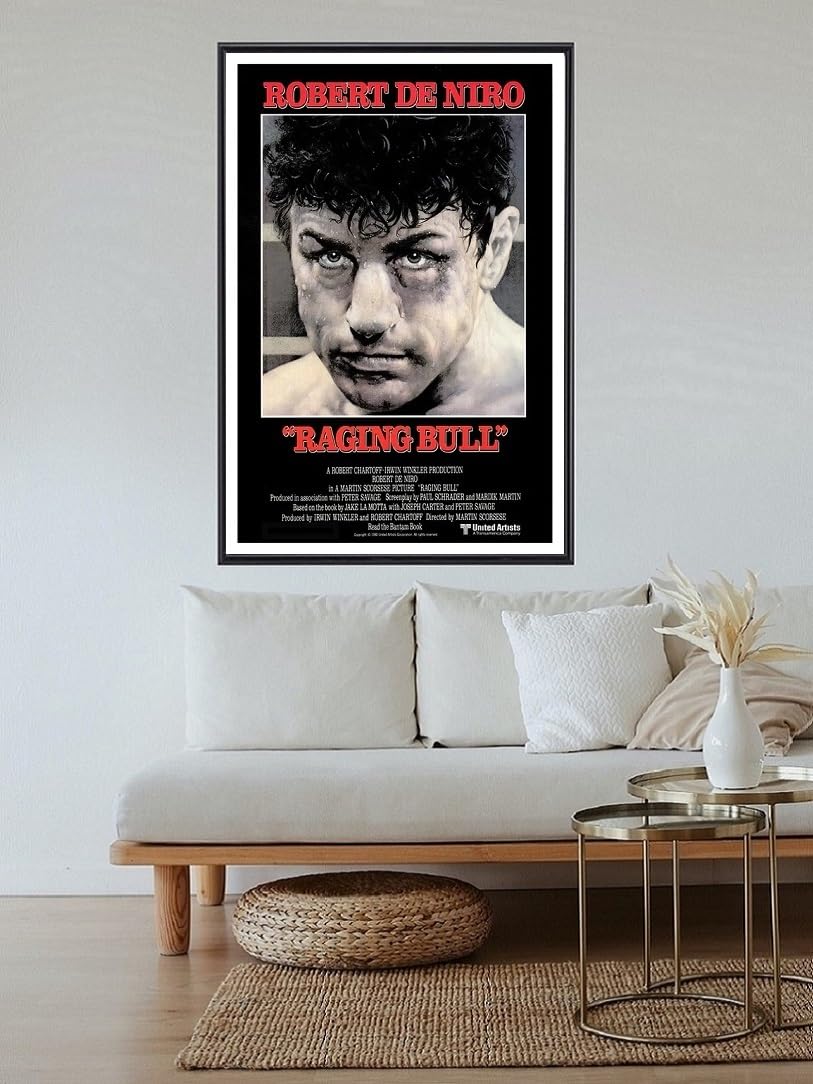 Amazon.co.jp: レイジングブル 映画ポスター US版 24×36インチ 61×91.5