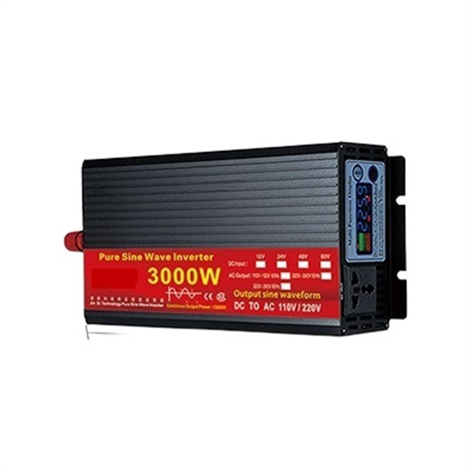 Inverter a onda sinusoidale pura Inverter a onda sinusoidale pura 12V 24V 220 110 2000W 3000W 4000W 5000W Trasformatore di tensione Convertitore di potenza Inverter solare(3000W,48V)
