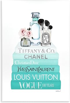 Glam Fashion Cosmetics, 10 x 15 Inch Mounted Print on Wall Plaque