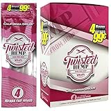 Twisted Hemp Wraps | California Dream | 15 pk | 4 Wraps per Pack |