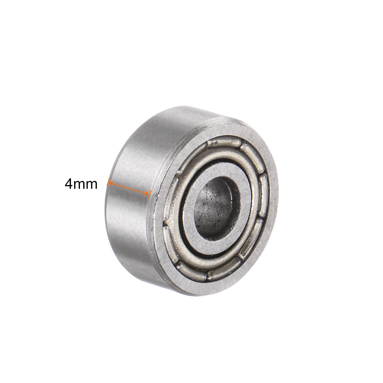 QUARKZMAN 25 szt. 623ZZ głębokie rowki łożysko kulkowe 3 mm otwór 10 mm AD 4 mm grubsze węgielki stal materiałowa podwójnie ekranowane łożyska ABEC3 Z1 do silników