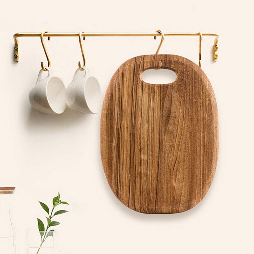 Chopping Board Kitchen Reversible Acacia Wood Cutting Board/Dessert Display Tray/Bread Serving Tray Carving Board for Meat and Vegetables 36cm×27cm×2cm (Color : 36cmx27cmx2cm) (36cmx27cmx2cm )
