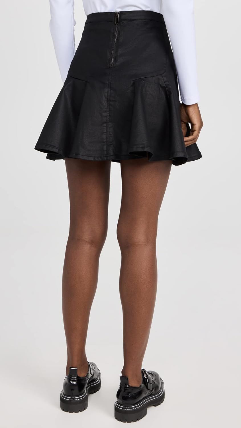 7 for All Mankind Women's Flirty Miniskirt in Rabbit Hole