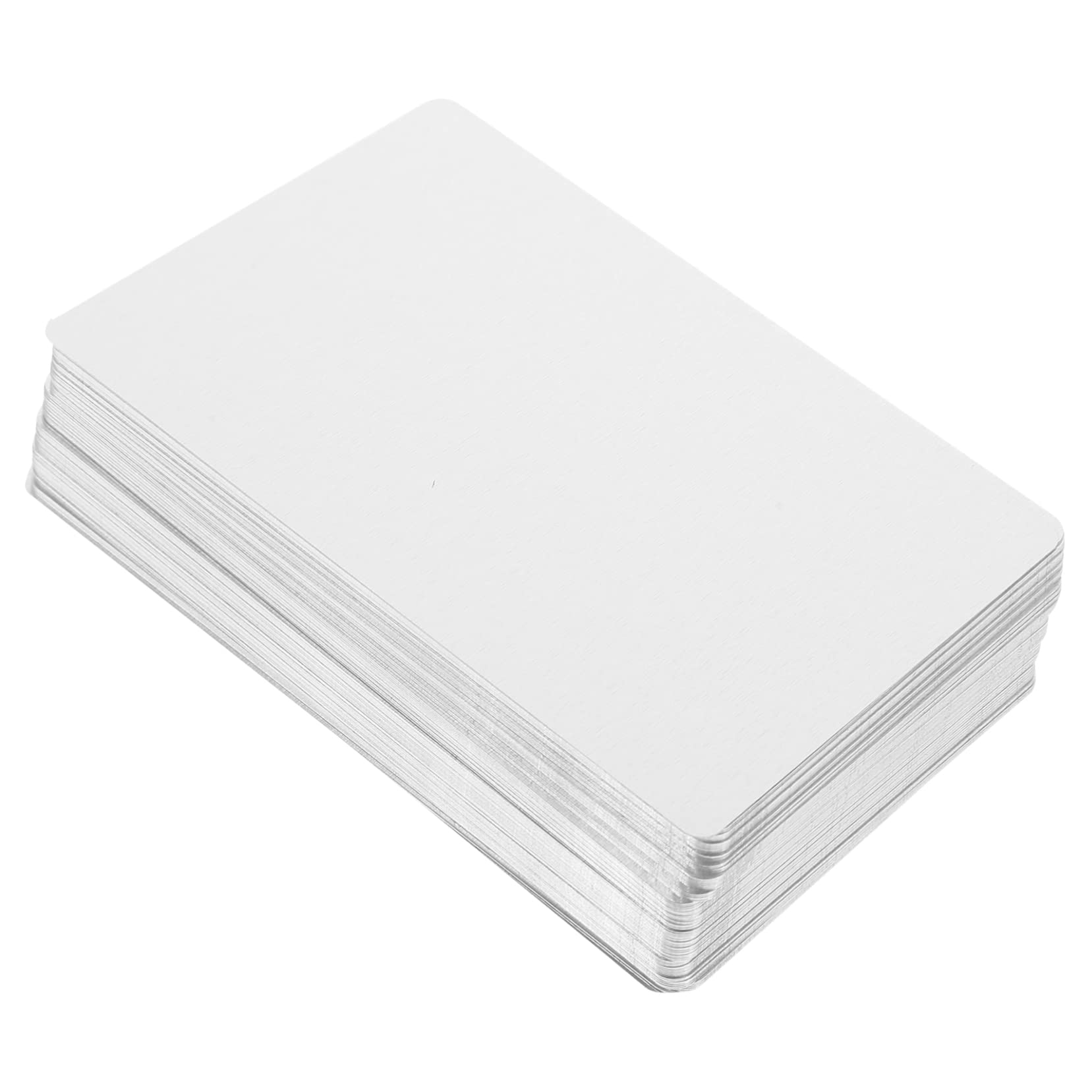 Cartes de visite vierges pour sublimation metal DOITOOL compactes rigides - 8