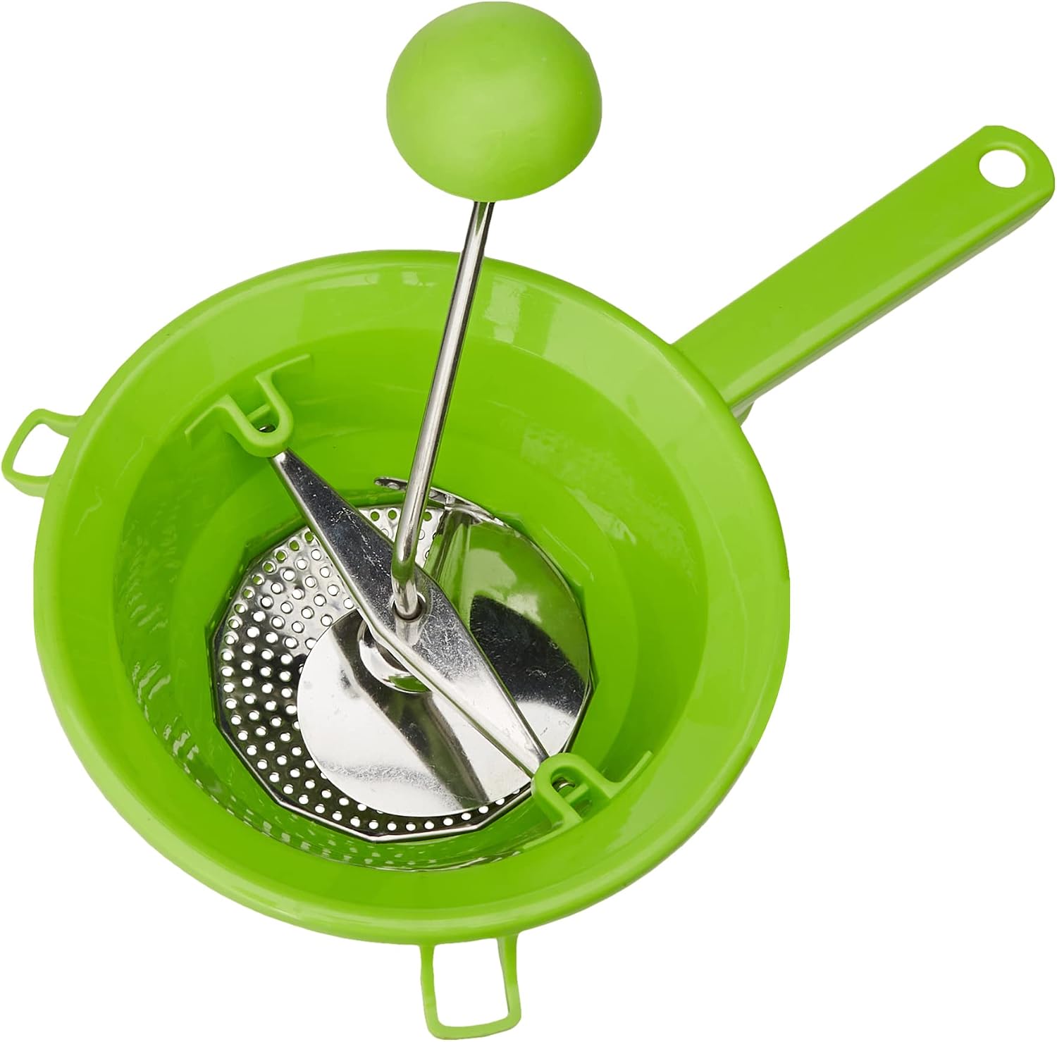 Excelsa Vegetable Mill, Plastic, Green