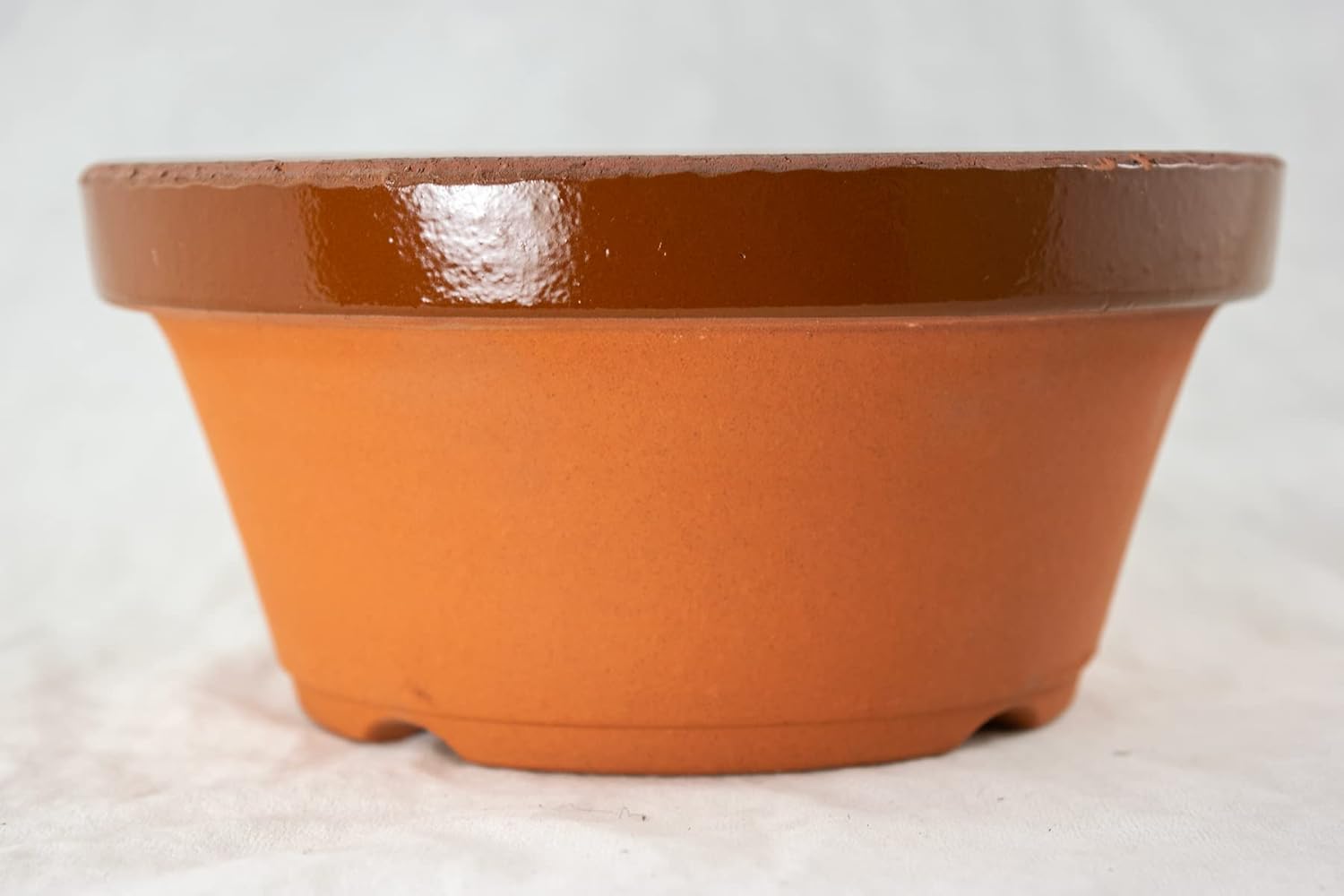 Japanese Tokoname Bonsai Training Pot, Cactus & Succulent Planter with Mesh - 8" to 14.5" (8.75"x 8.75"x 4")