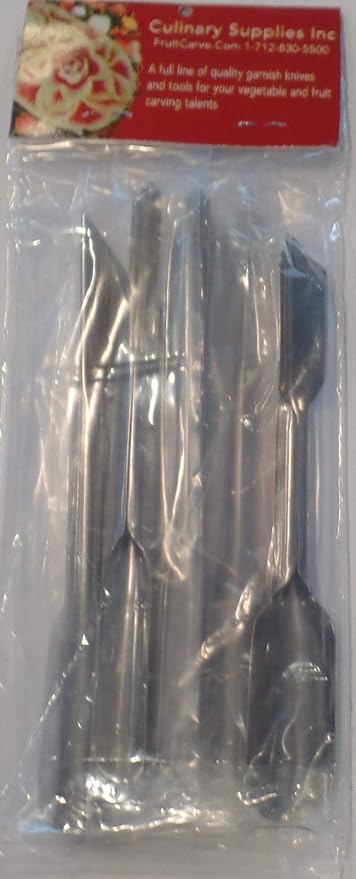 Culinary Supplies UV 6 Piece Fruit and Vegetable Carving Set