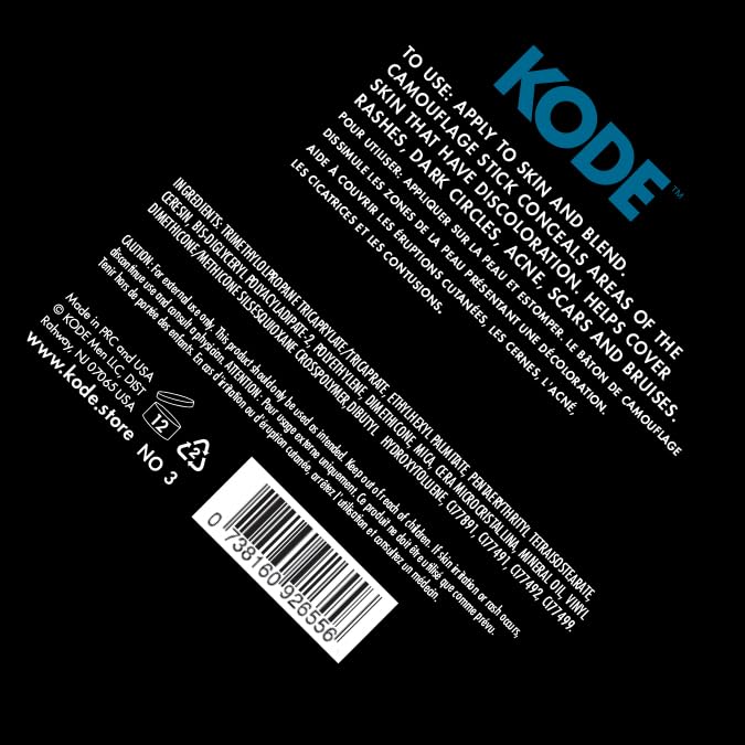 Concealer (Shade 3 of 6) Dark Circle Under Eye Cream Corrector, Multi-Use, Pimples, Scars, Rashes - Image 6