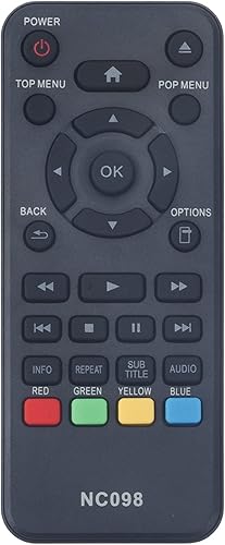 Nuevo NC098 reemplazó el control remoto para el reproductor de DVD Blu-ray Philips BDP1502F7 BDP1502F7