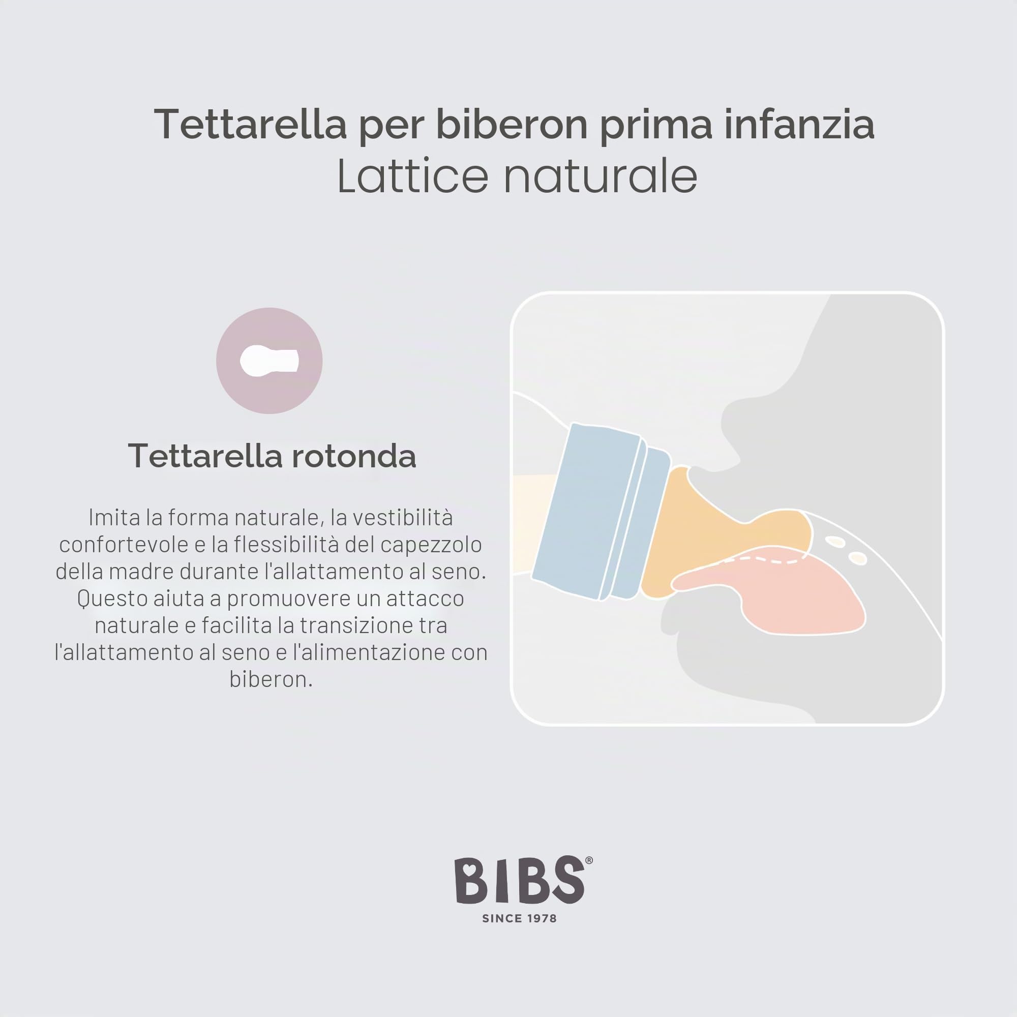 BIBS Biberon in plastica, 150 ml, 4-pack, Ivory | Anti-colica | Tettarella in lattice di gomma naturale | Controllo del flusso | Plastica senza BPA | Adatto all’allattamento
