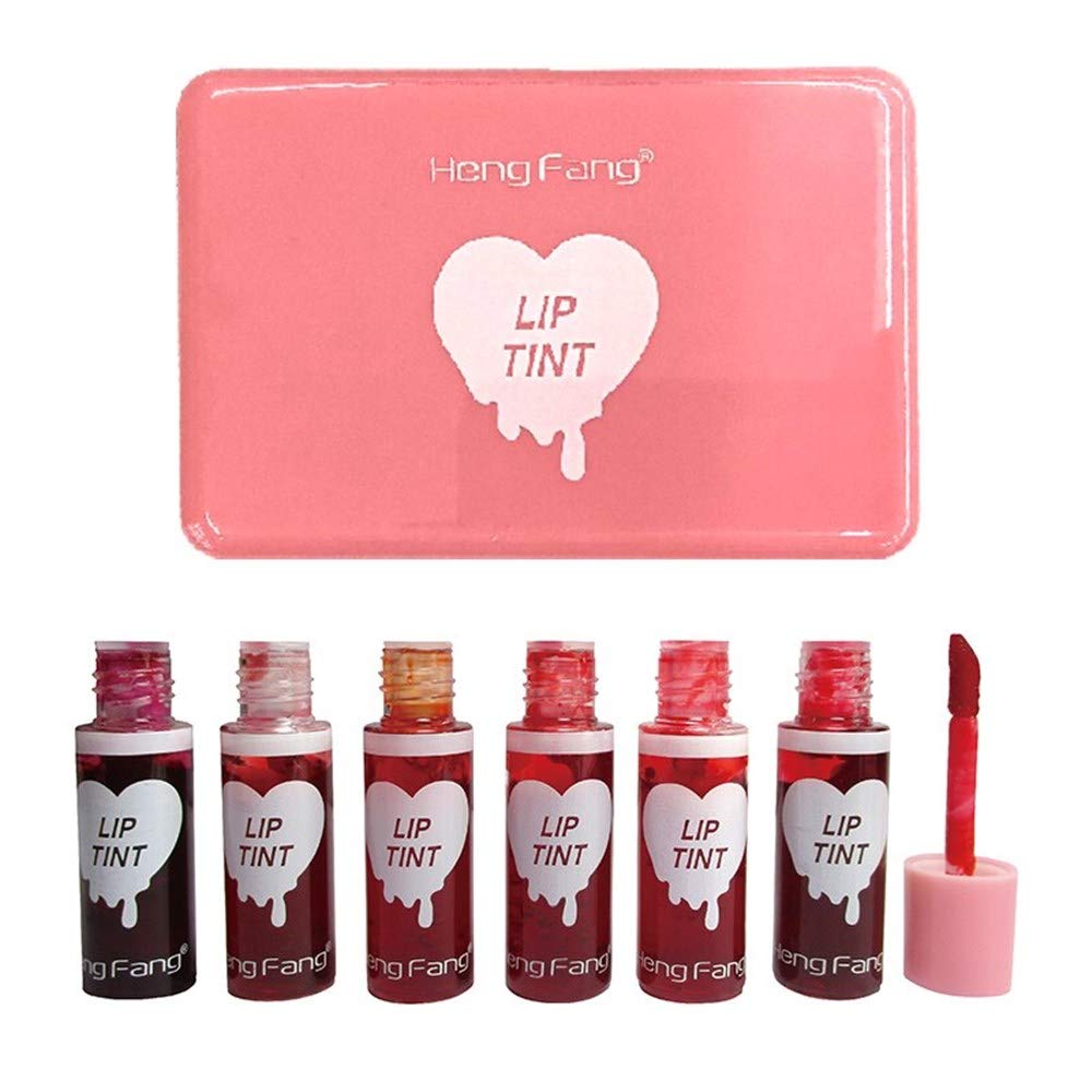 Super Long Lasting Heng Fang 3D Lip Tint 6pcs set