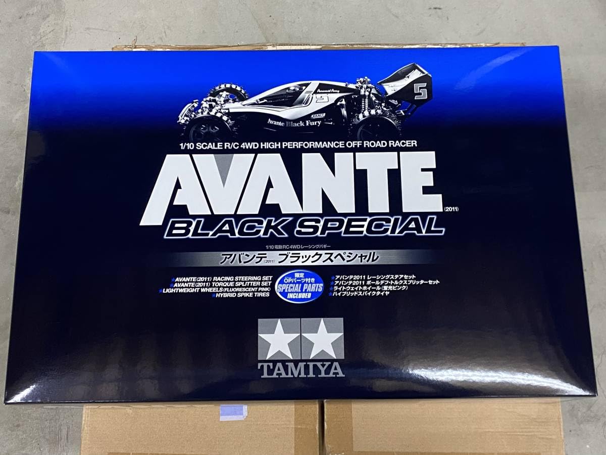 Amazon.co.jp: タミヤ1/10電動RCカー アバンテ 2011 ブラック