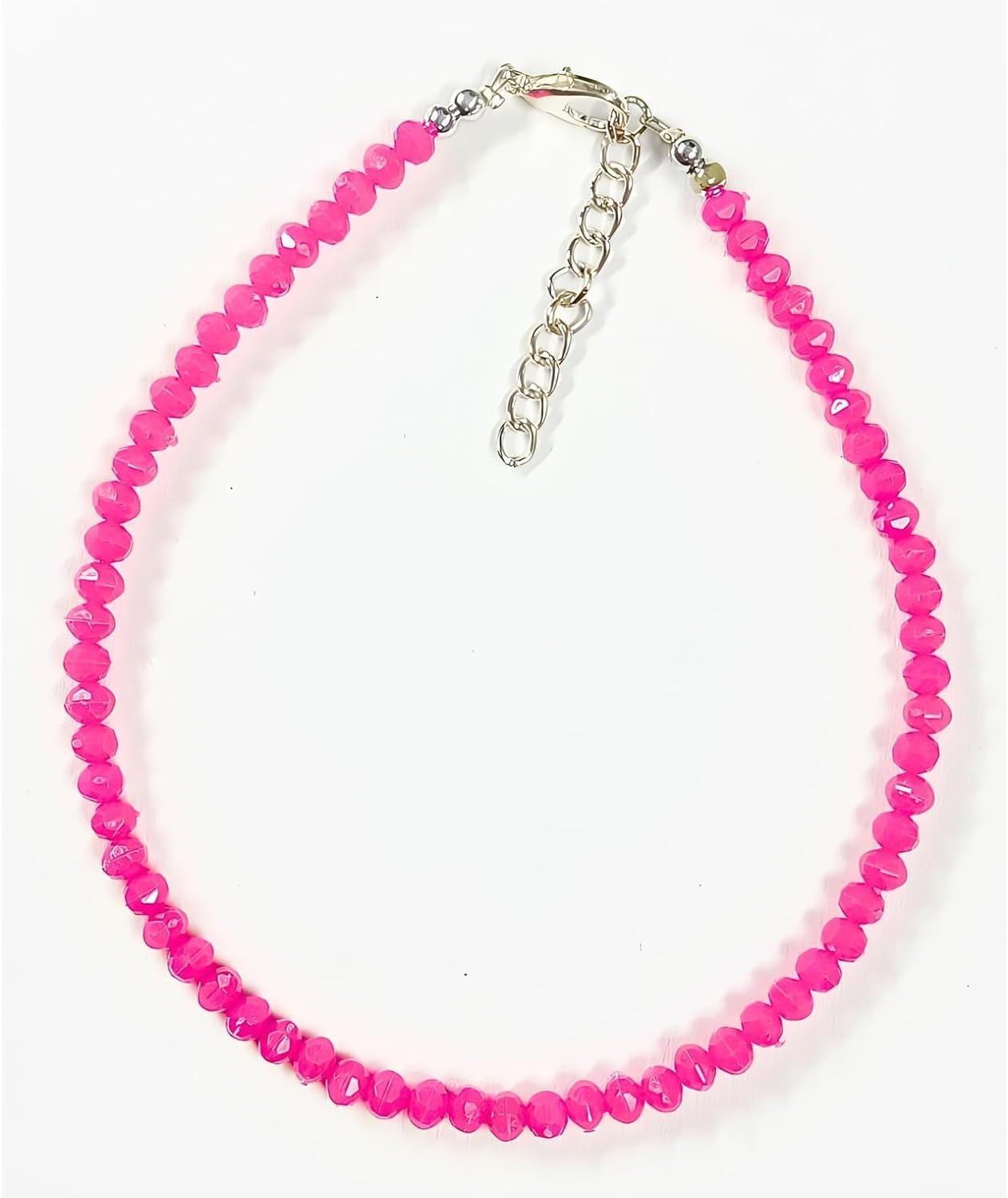 Handmade Small Bead Waterproof Anklets for Women Beach Foot Handcrafted Ankle Bracelet Cute Colorful Friendship Beaded Anklets 9 inches. - Image 3