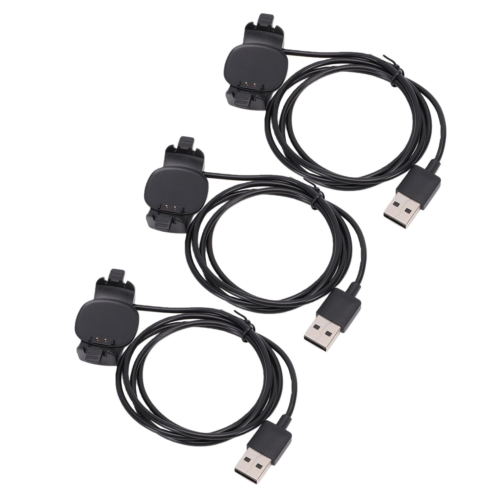 Smartwatch-Ladegerät Kompatibel mit Plus, USB-A-Magnetladekabel 3,3 Fuß, Sicheres Schnelllade-Ersatzkabel mit Smart Chip (3PCS)