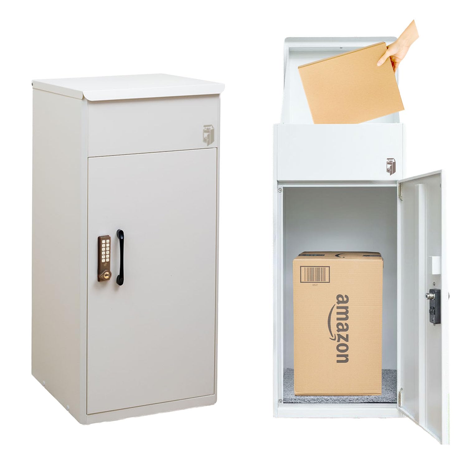 Amazon.co.jp: [ルスネコボックス] 宅配ボックス 防水 屋外 大容量