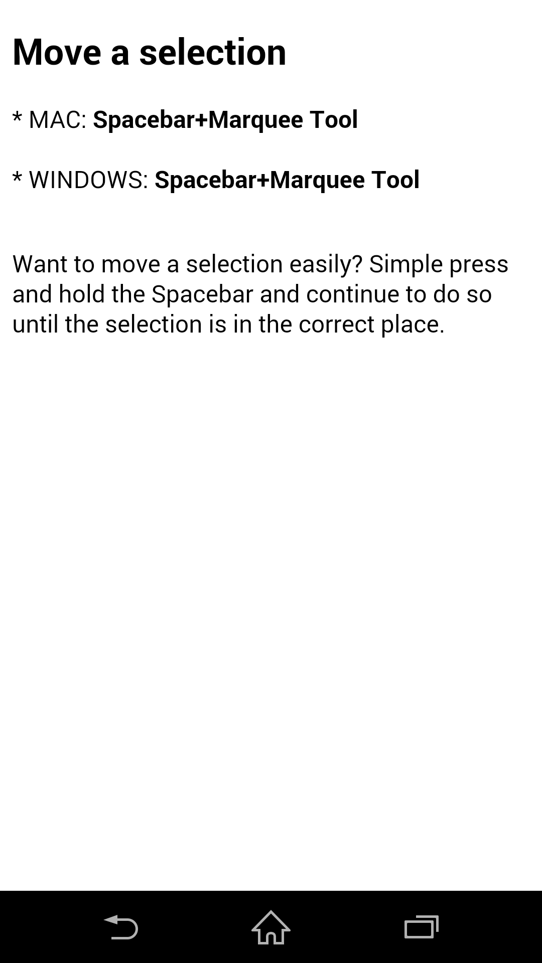 Computer Shortcut Keys - App on Amazon Appstore