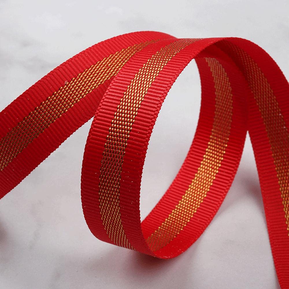 Ribbons For Gift Wrapping Ribbon For Fabric Satin Ribbons Pasek Kolorowy Prezent Prezent Prezent Dekoracyjne Ze Wstążką Bow Handmade Satin Webbed Tort Wstążka-Królowa Czerwona